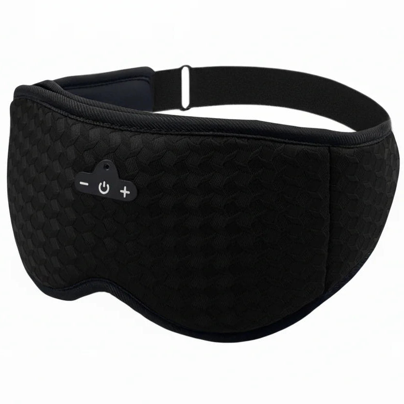 Bluetooth 3D Sleep Mask Headphones – Wireless for Side Sleepers