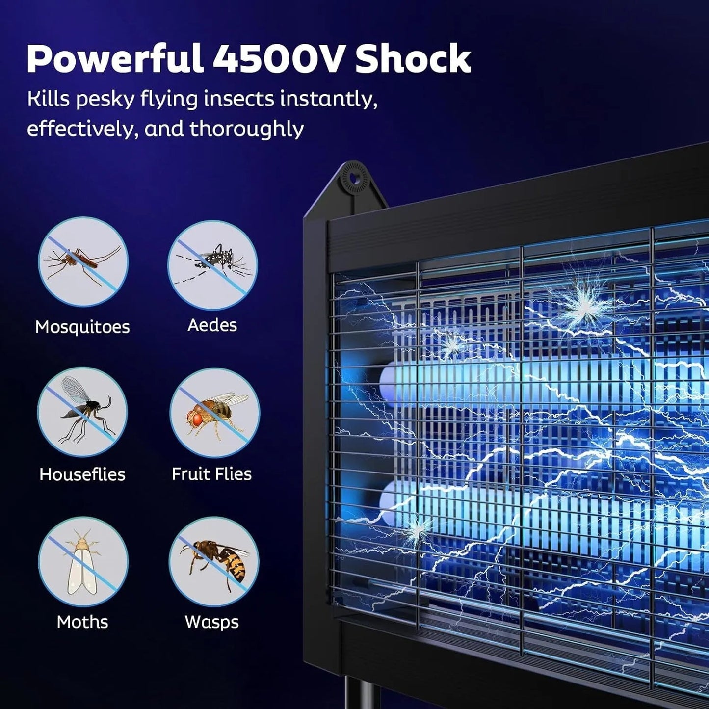 Outdoor Solar Mosquito Killer Lamp