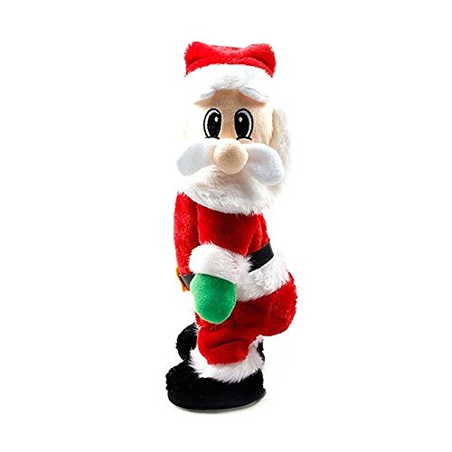 Electric Music Twerking Santa Booty Shaker – Funny Animated Christmas Décor Gift