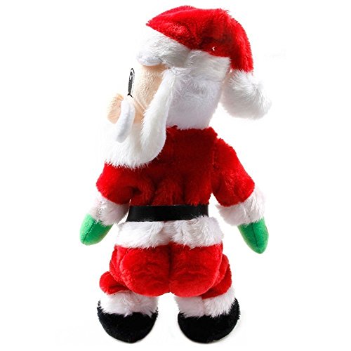 Electric Music Twerking Santa Booty Shaker – Funny Animated Christmas Décor Gift