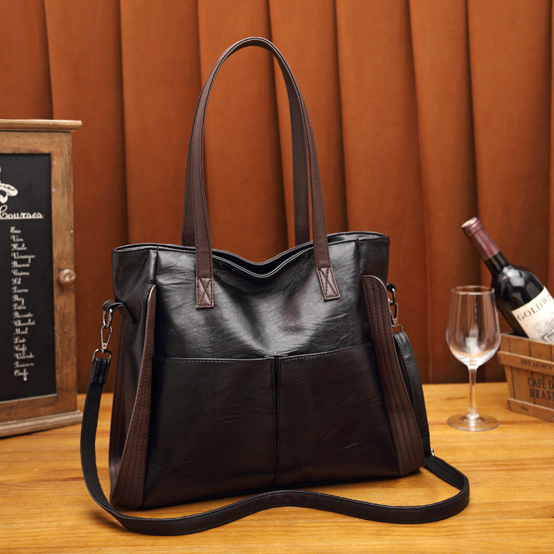 🔥Last Day 70%-Ladies PU Leather Tote Bag
