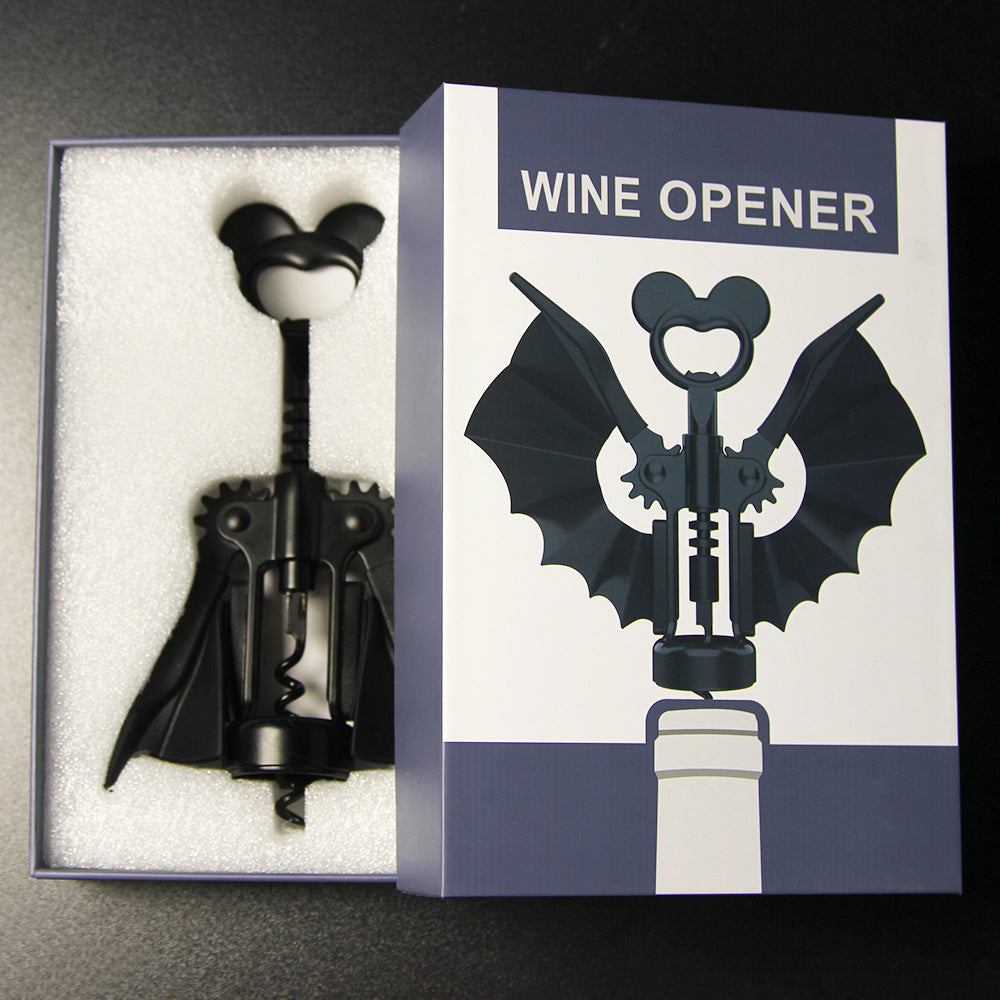 🦇Bat-shaped wine corkscrew