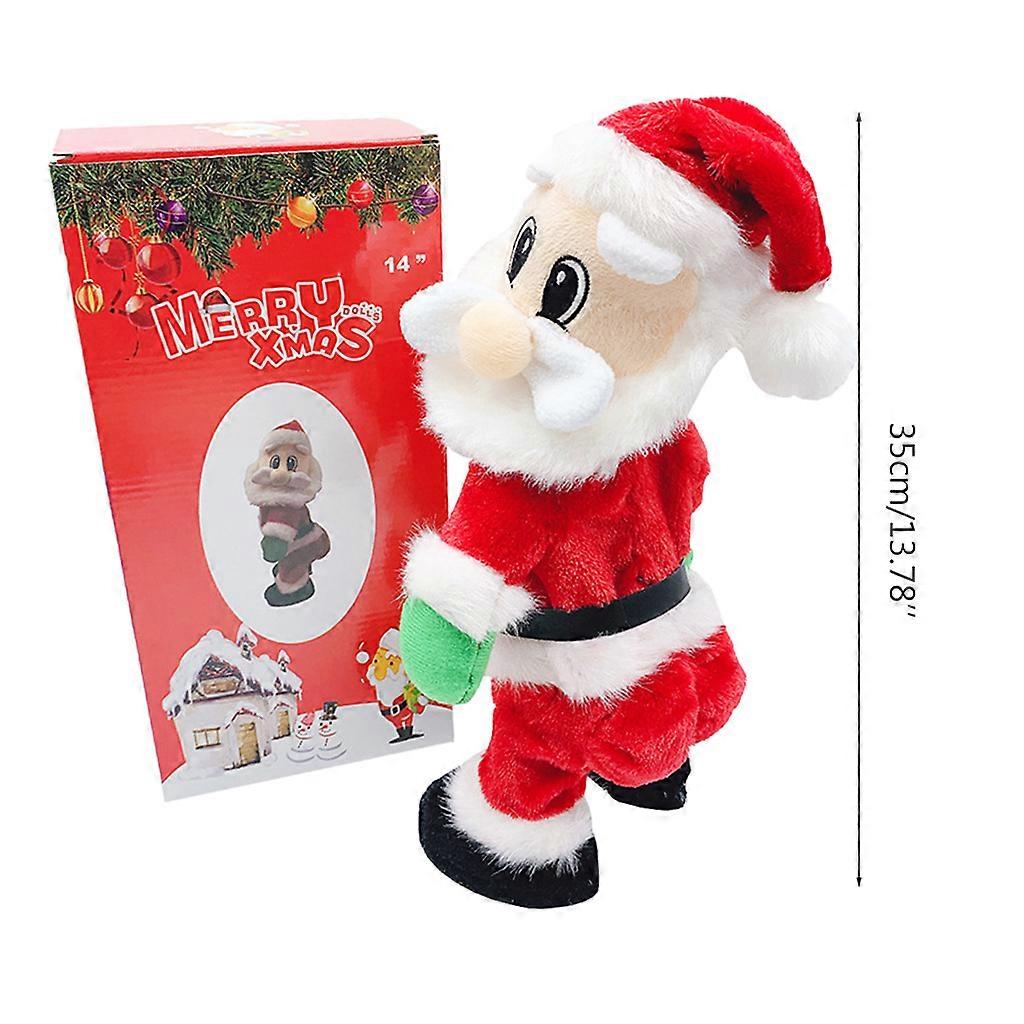 Electric Music Twerking Santa Booty Shaker – Funny Animated Christmas Décor Gift
