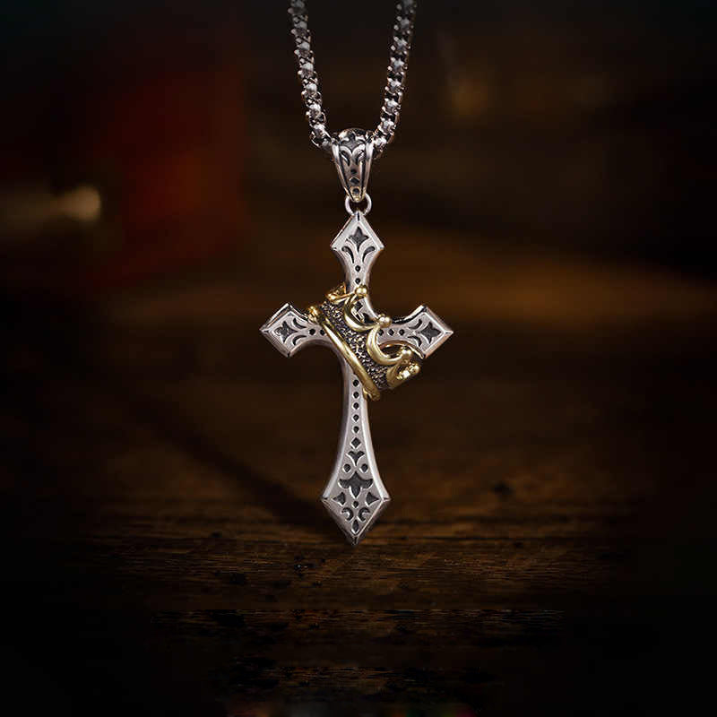 Cross Trendy Personalized Retro Necklace