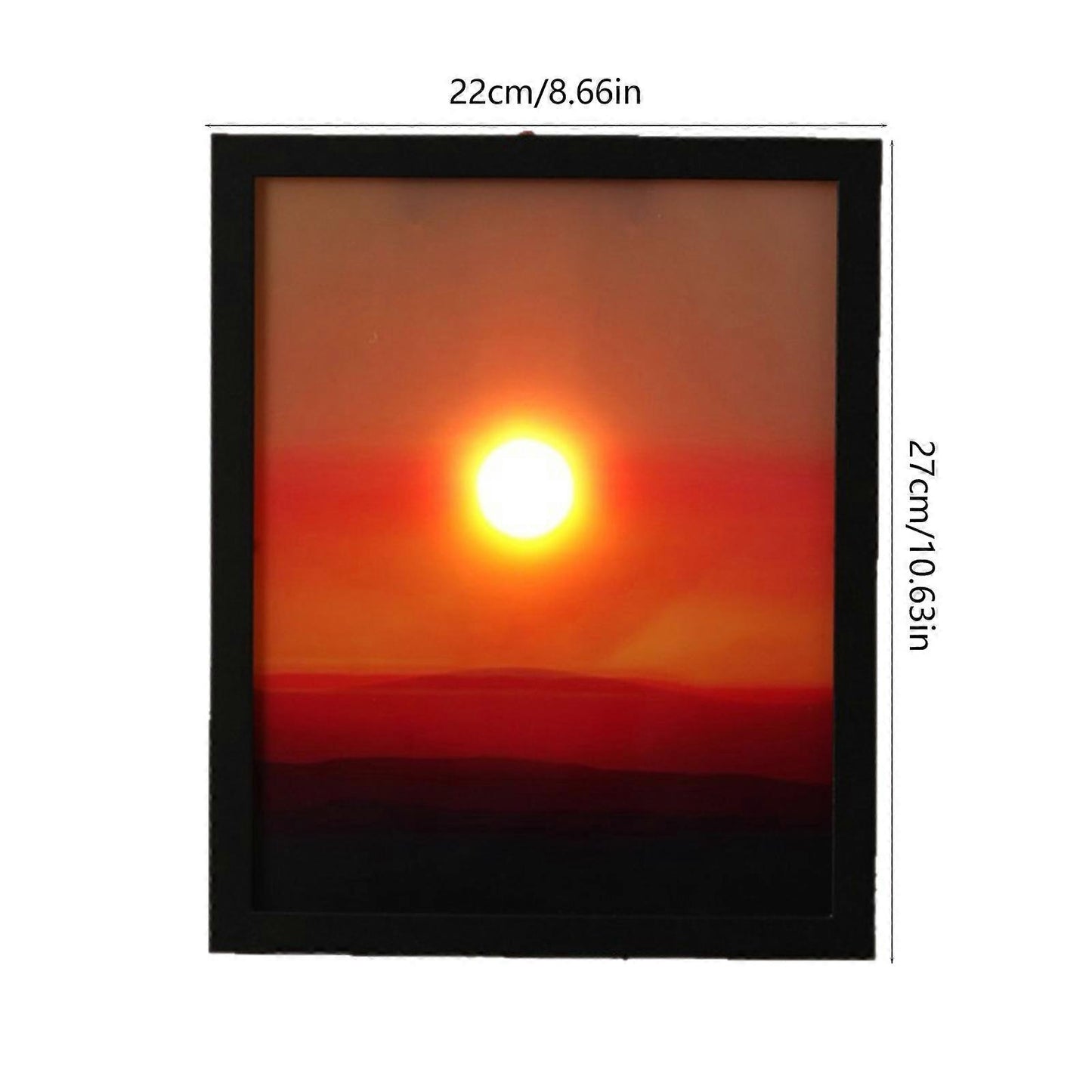 🌅 Applique murale Sunset Aura – Transformez n'importe quelle pièce en une oasis de calme et de rêve