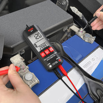 Smart Digital Multimeter – Auto-Ranging with NCV Detection, Flashlight & Safety Protection for DIY & Pros