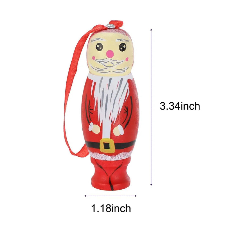 🎅😂2PCS Set of Fun Hidden Surprise Santa Claus Decorations – Interactive Christmas Tree Decoration