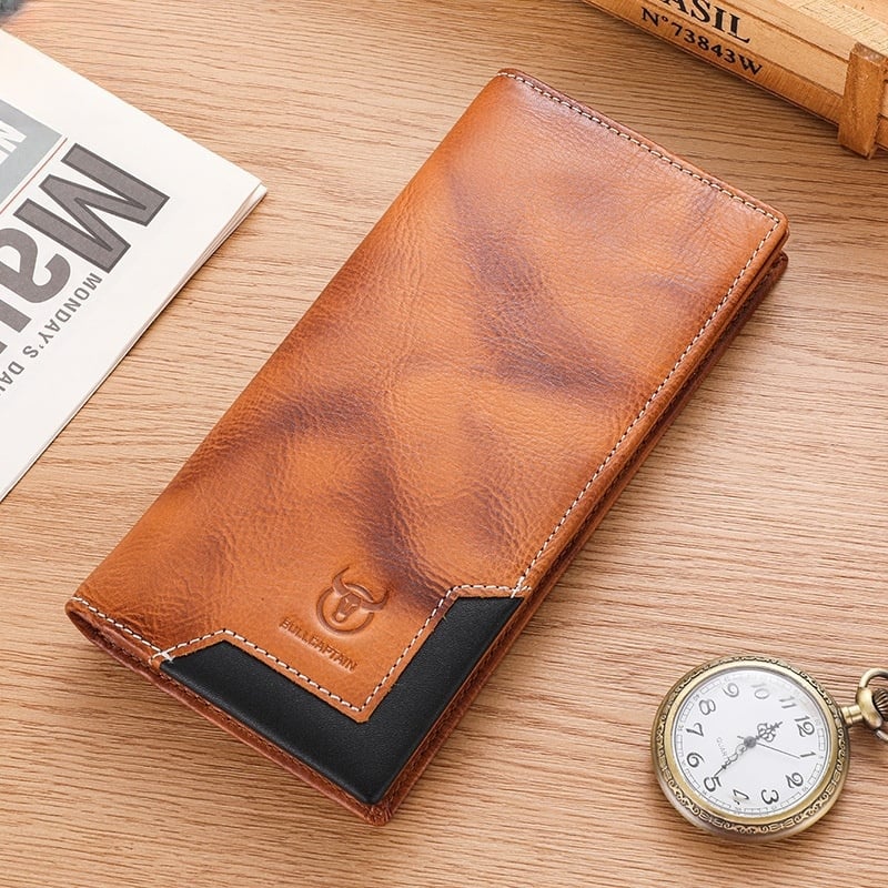 🔥Last Day 60%-RFID Cowhide Vintage Wallet