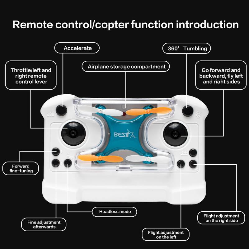 Mini Drone Remote Control Quadcopter Toy