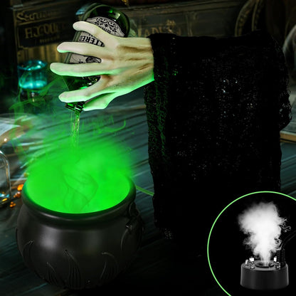 2025 Halloween Fairy Magic Floating Potion Bottle and Witch Hand