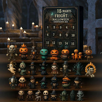 🔥Halloween Early Discount 49% Off🔥 31 Nights of Fright – Halloween Countdown Box with Figurines