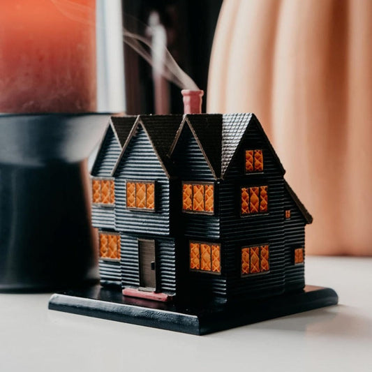 Halloween Witch House Backflow Incense Burner🧙‍♀️
