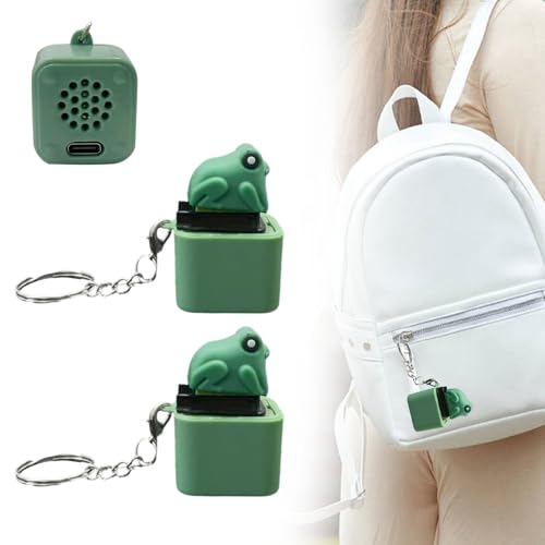 Quacking Frog Fidget Keychain(2-Pack)