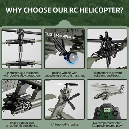 🚁Christmas Gifts- Remote-controlled attack helicopter