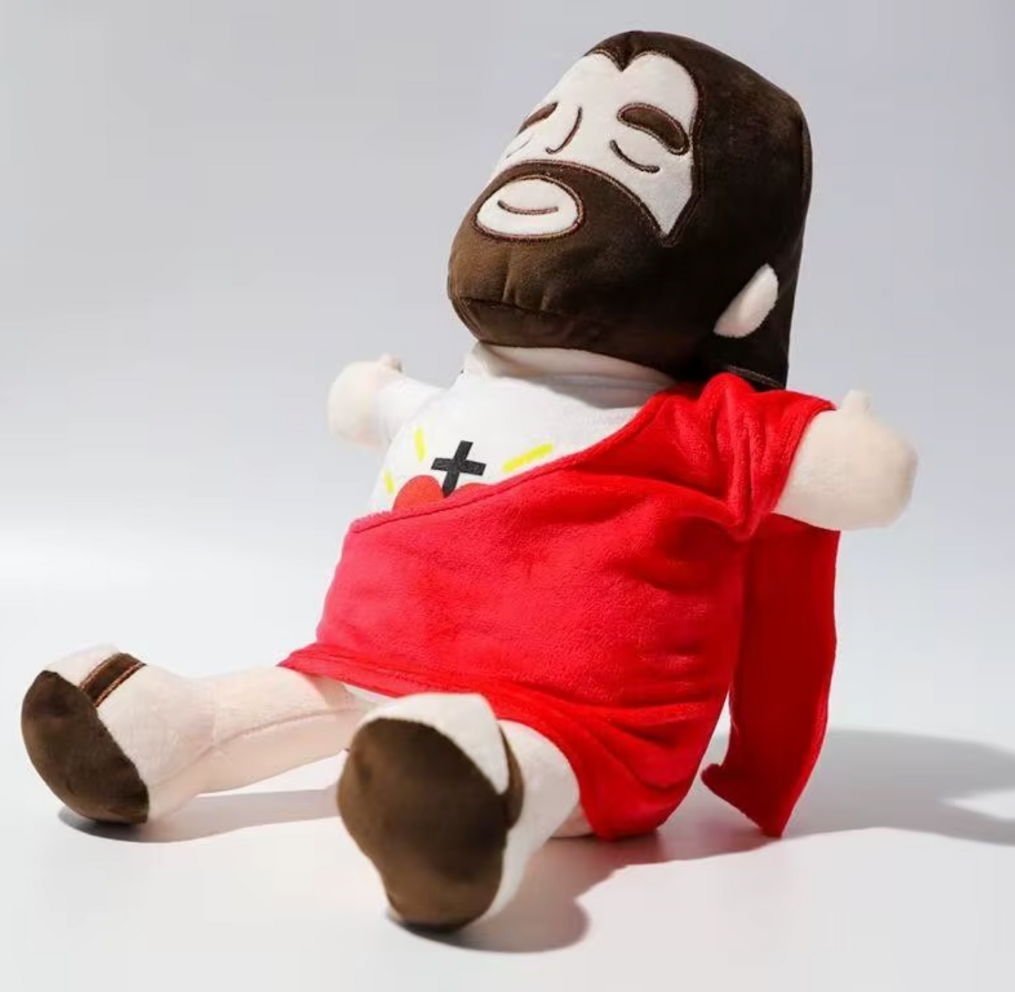 Calming Jesus Plush – Breathing & Music Plush Toy | Christian Gift