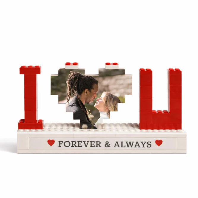 Personalized Brick Puzzle Photo Block