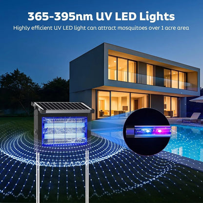 Outdoor Solar Mosquito Killer Lamp