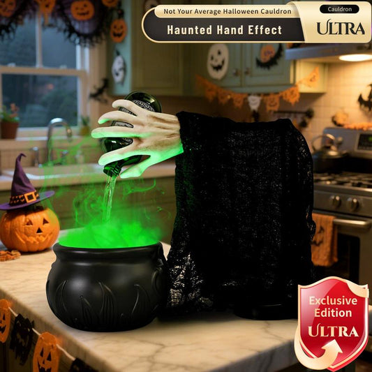 2025 Halloween Fairy Magic Floating Potion Bottle and Witch Hand