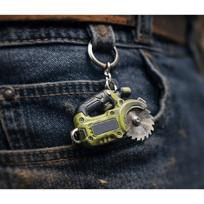Mini Chainsaw Keychain – Real Cutting Portable Novelty Tool