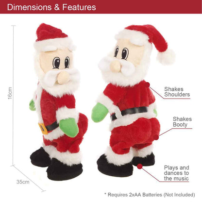 Twerking Santa Holiday Gift – Dancing Santa Toy for Christmas Fun