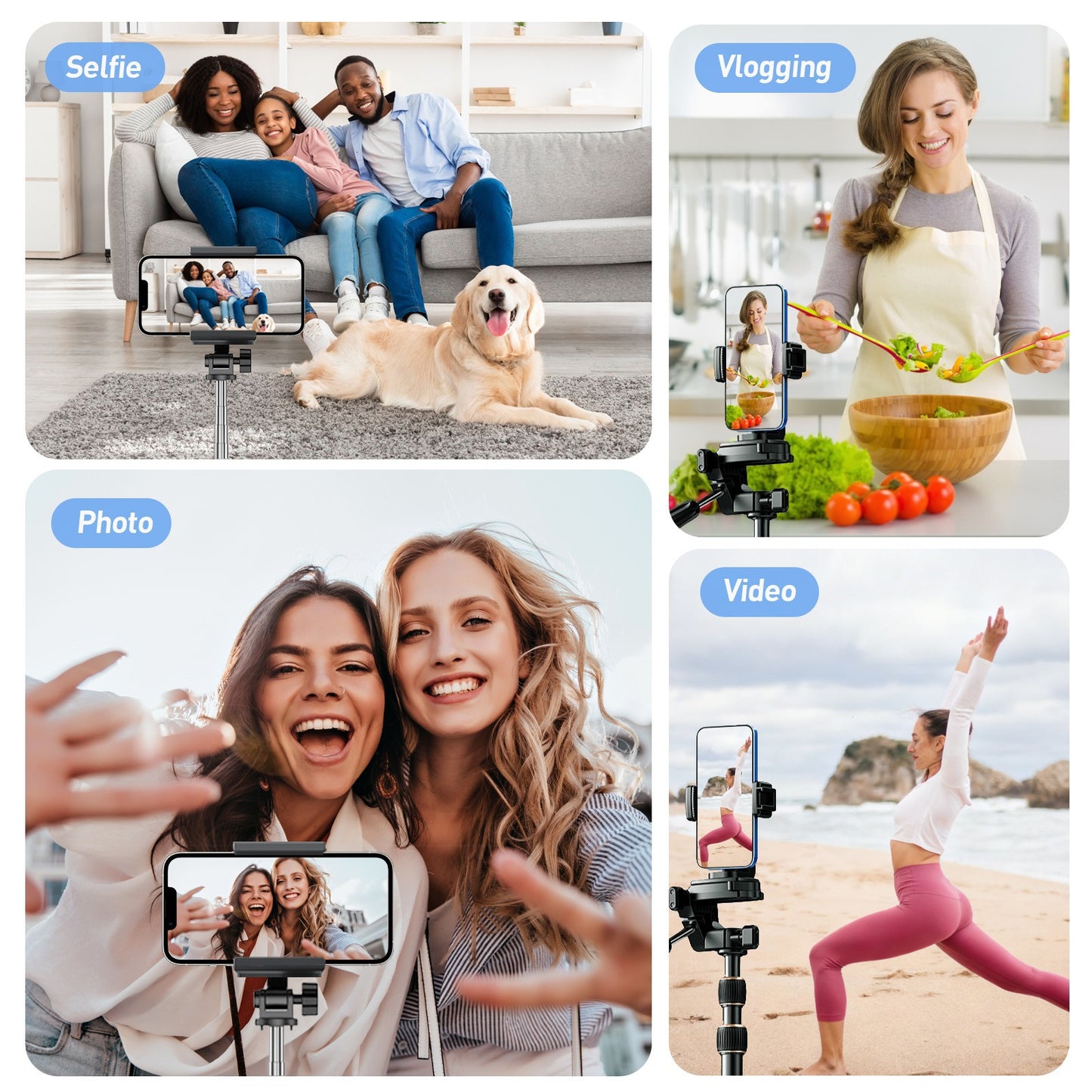 Vlogmate Mini iPhone Rear Camera Selfie Monitor & Vlog Screen