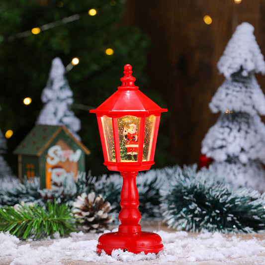 Santa Claus Music Lantern – USB & Battery Powered Christmas Light Decoration🎅