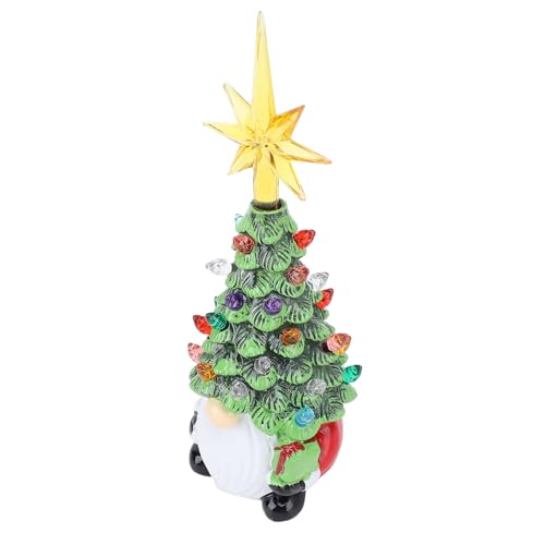 Lighted Up Gnomes Ceramic Christmas Tree🎄