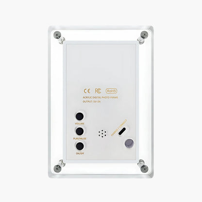 Custom Acrylic Video Card – Memory Keepsake