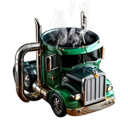 Semi Truck Coffee Mug – Handcrafted 3D Shaped Design