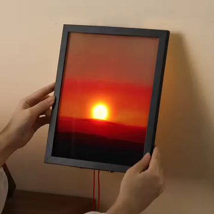 🌅 Applique murale Sunset Aura – Transformez n'importe quelle pièce en une oasis de calme et de rêve 