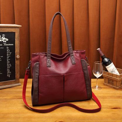 🔥Last Day 70%-Ladies PU Leather Tote Bag