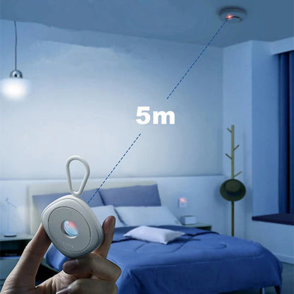 Tragbarer Detektor für versteckte Kameralinsen – Anti-Spionage- und Privatsphärenschutz für Hotels und Reisen 