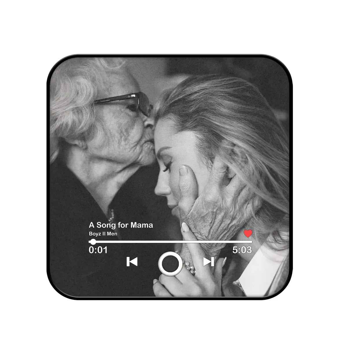 Aimant de réfrigérateur personnalisé en forme d'album de musique avec lecteur intégré🎵 