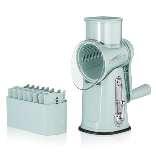 🧀 GleeMart™ Rotary Cheese & Veggie Grater
