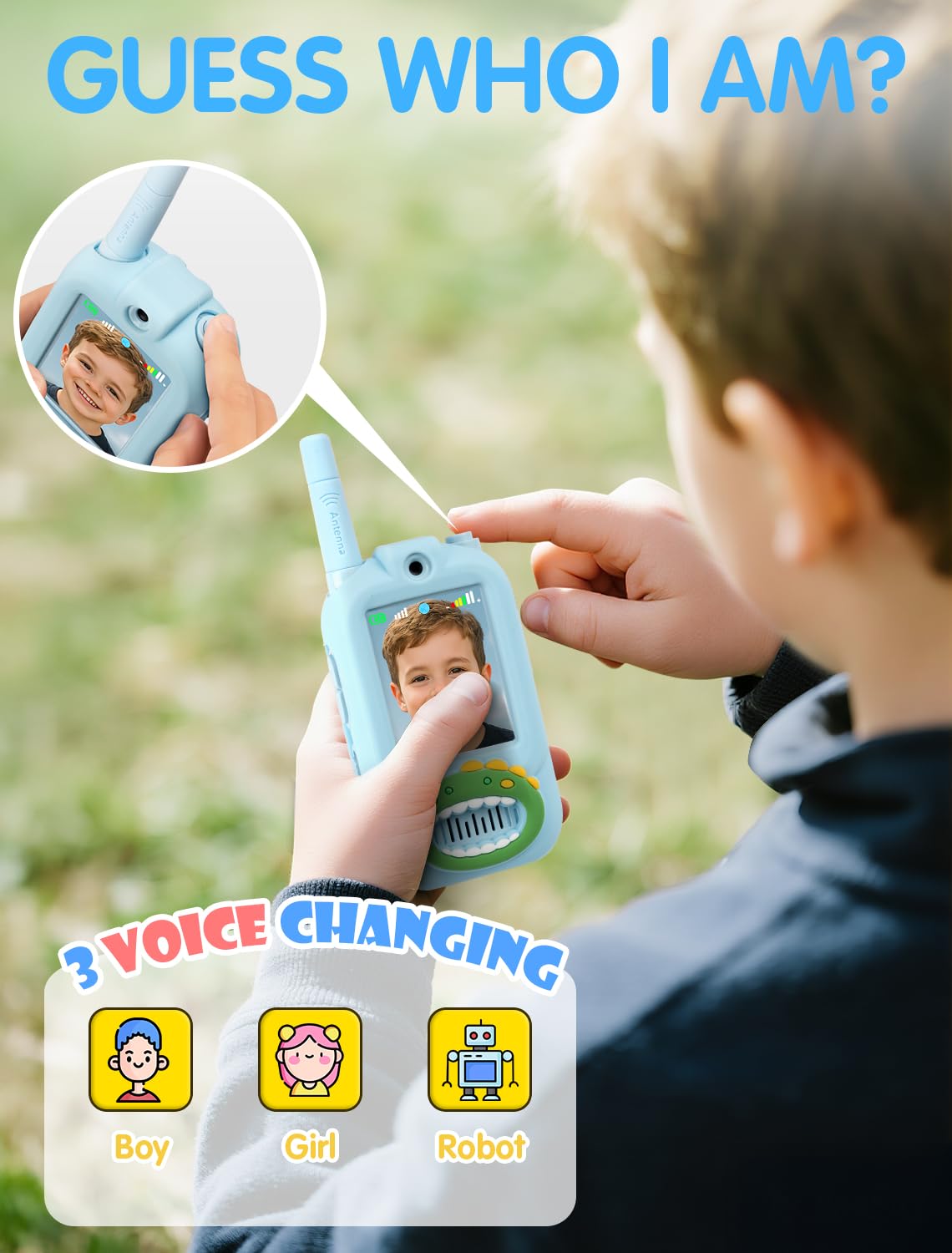 GleeMart™ Kinder-Video-Walkie-Talkies (2er-Pack)📱🧒 