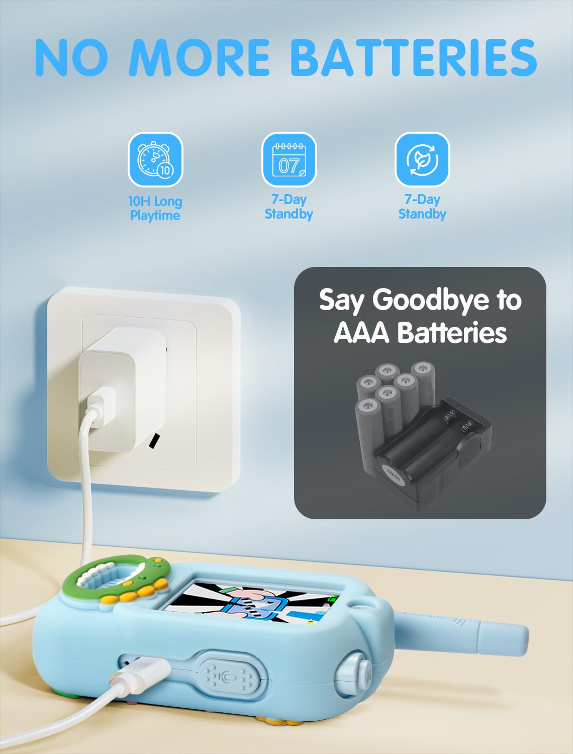 GleeMart™ Kinder-Video-Walkie-Talkies (2er-Pack)📱🧒 