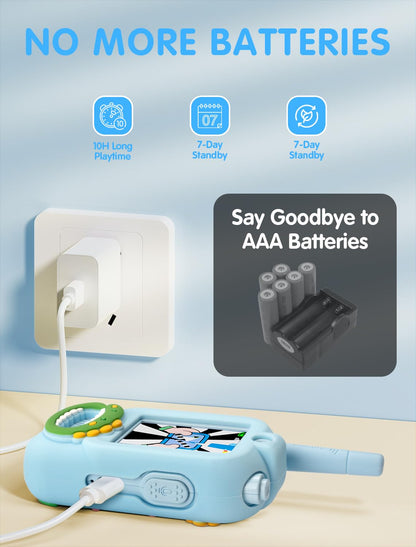 GleeMart™ Kinder-Video-Walkie-Talkies (2er-Pack)📱🧒 