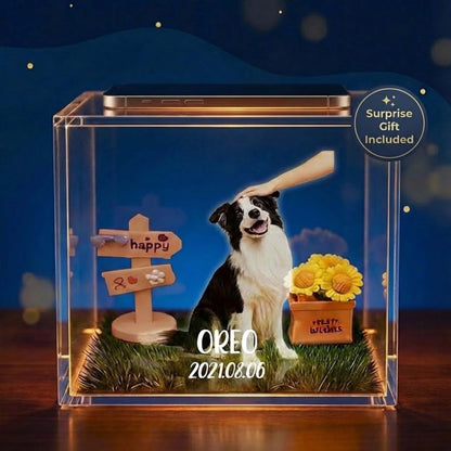 AI Custom Pet Hologram Projector – 3D Interactive Keepsake