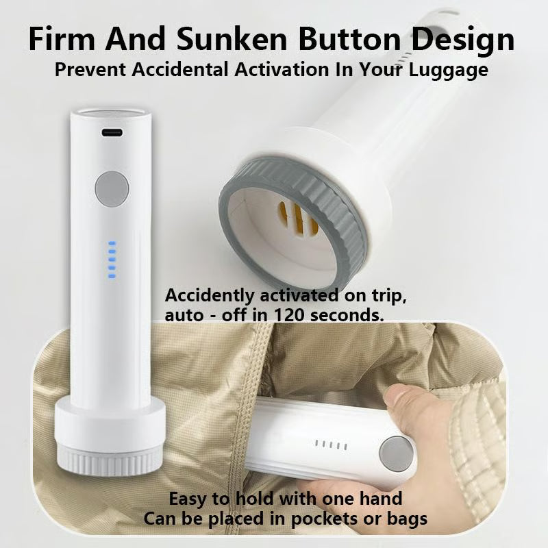 Rechargeable Cordless Handheld Vacuum Pump for Travel