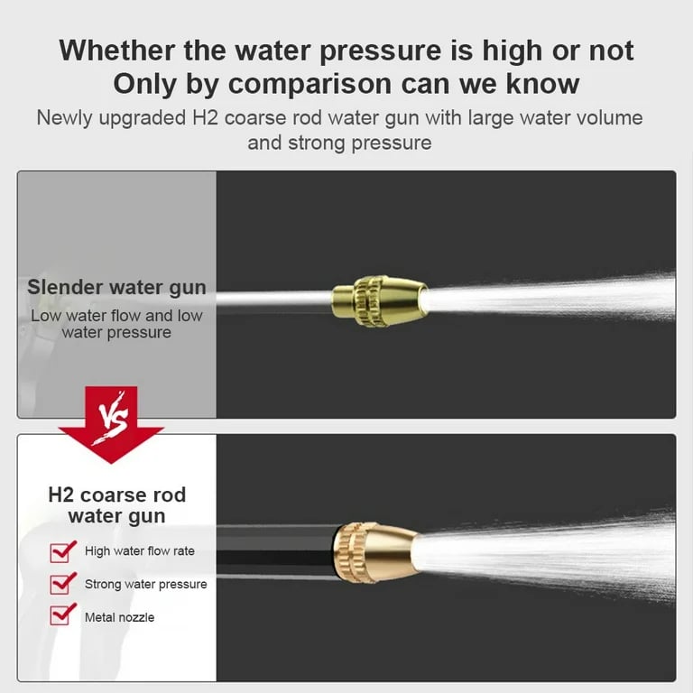 Garden watering water gun tool-Expandable Garden Hose💐