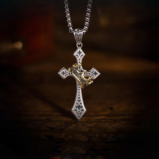 Cross Trendy Personalized Retro Necklace