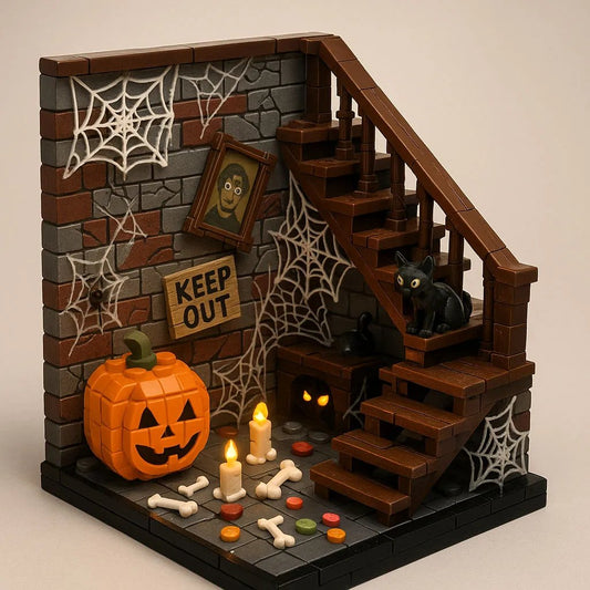 👻Haunted House Block Set
