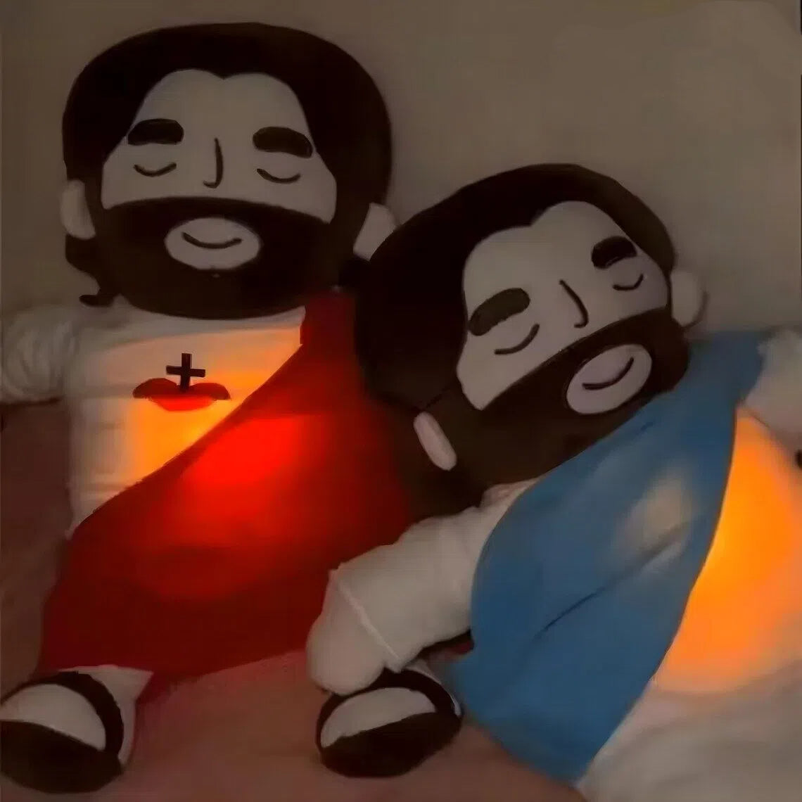 Calming Jesus Plush – Breathing & Music Plush Toy | Christian Gift