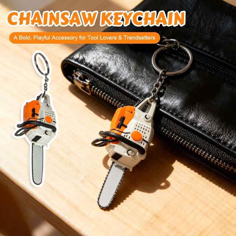 🔥 Mini Chainsaw Keychain — A Pocket-Sized Icon for Tool Lovers