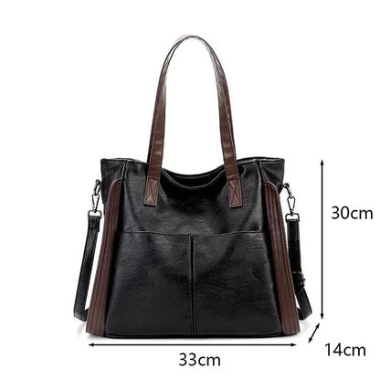 🔥Last Day 70%-Ladies PU Leather Tote Bag