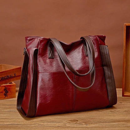 🔥Last Day 70%-Ladies PU Leather Tote Bag
